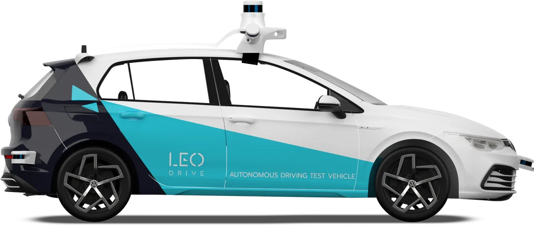 Leo Drive autonomous driving test vehicle