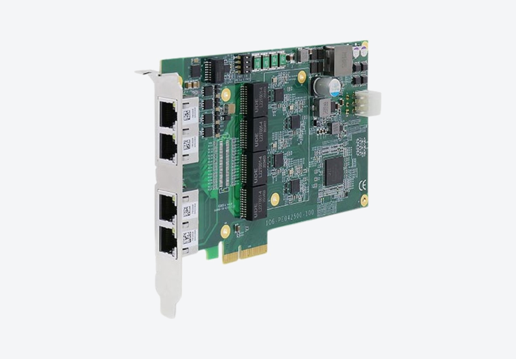 Neousys | PCIe-PoE425bt: 4-Port 2.5GBASE-T Network Adapter